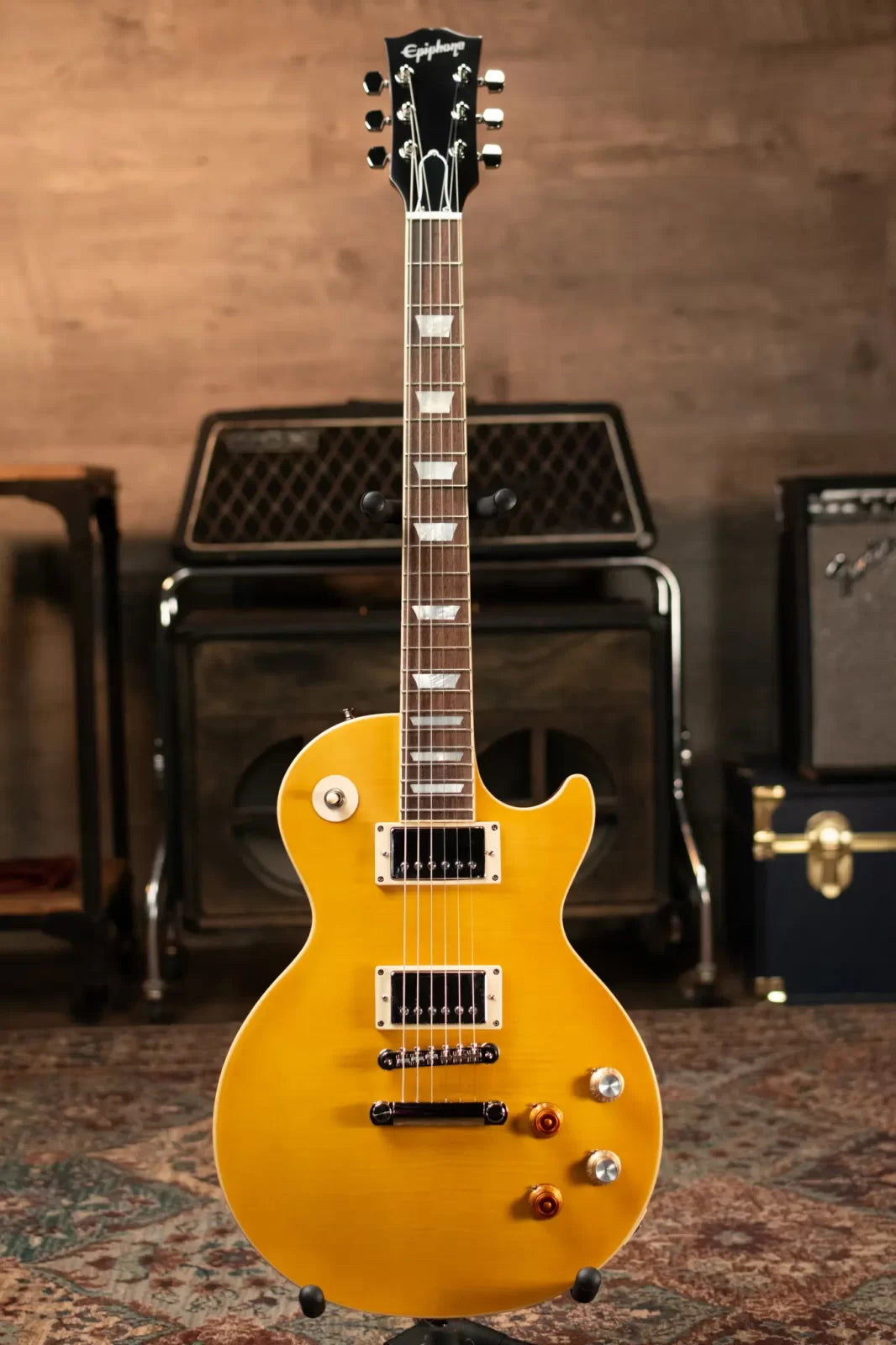 Epiphone Kirk Hammett "Greeny" 1959 Les Paul Standard with Hardshell Case