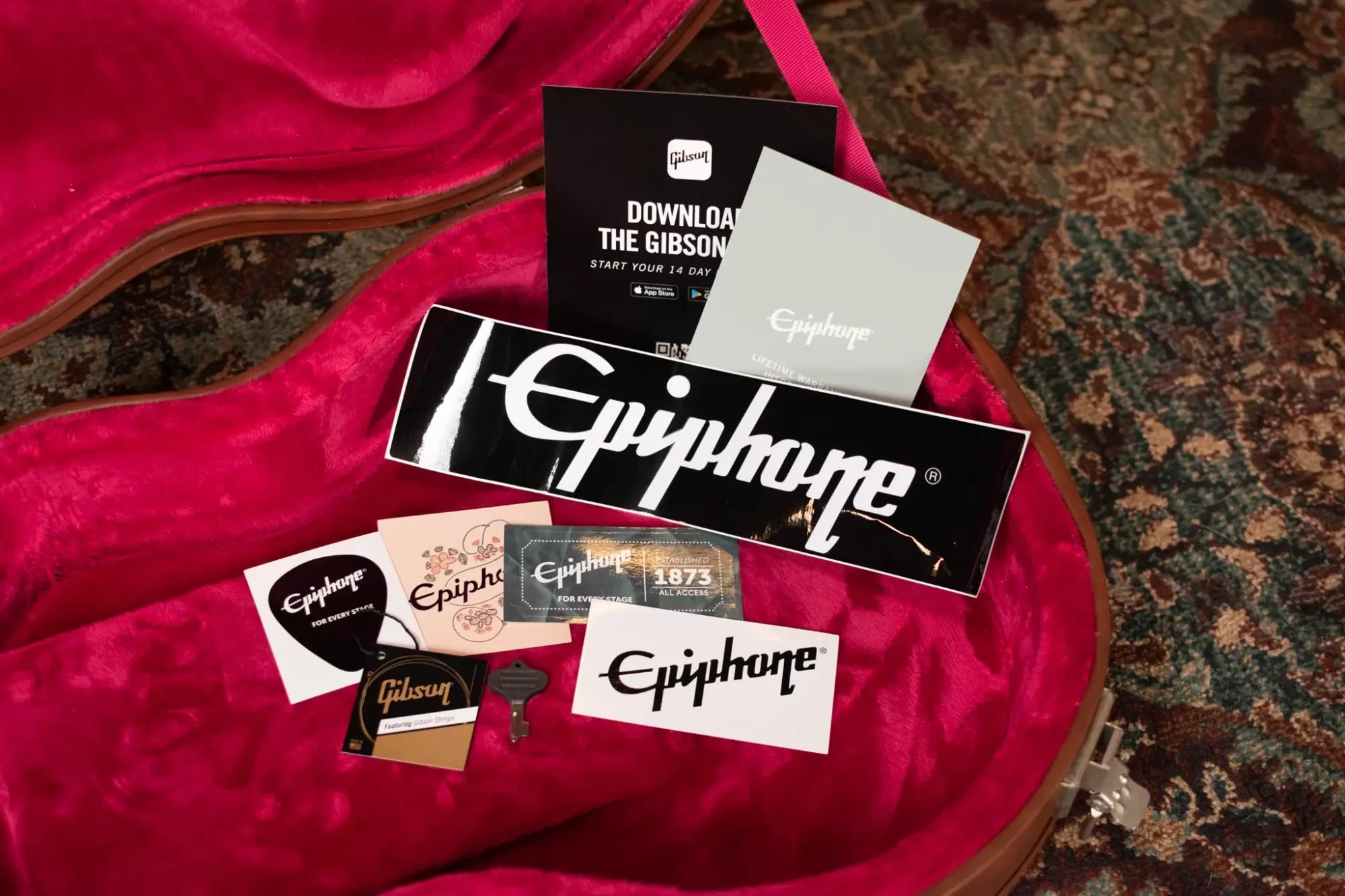 Epiphone Kirk Hammett "Greeny" 1959 Les Paul Standard with Hardshell Case