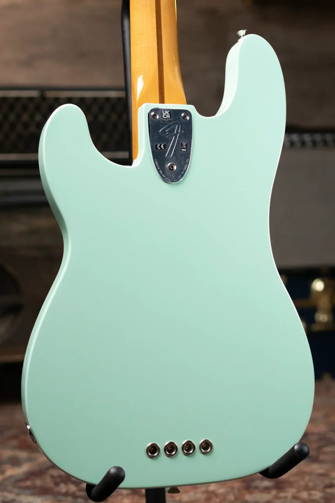 Fender Vintera II '70s Telecaster Bass, Maple Fingerboard - Surf Green with Deluxe Gig Bag