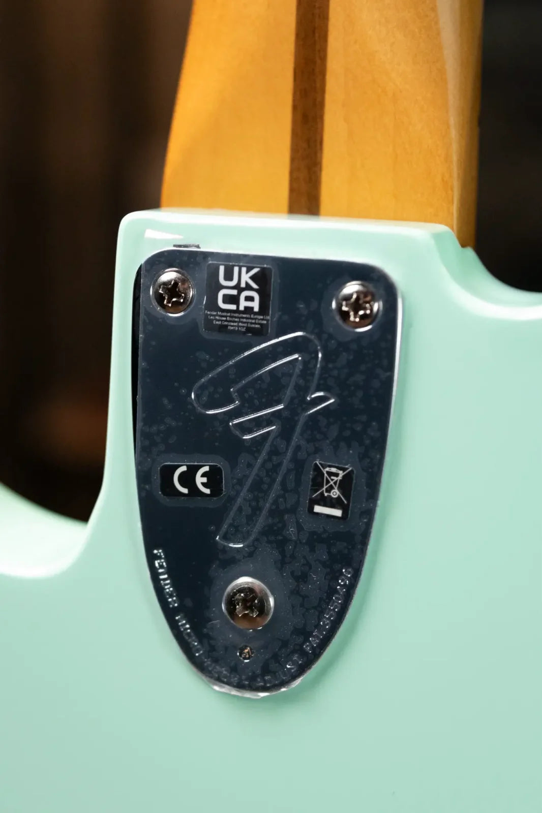 Fender Vintera II '70s Telecaster Bass, Maple Fingerboard - Surf Green with Deluxe Gig Bag