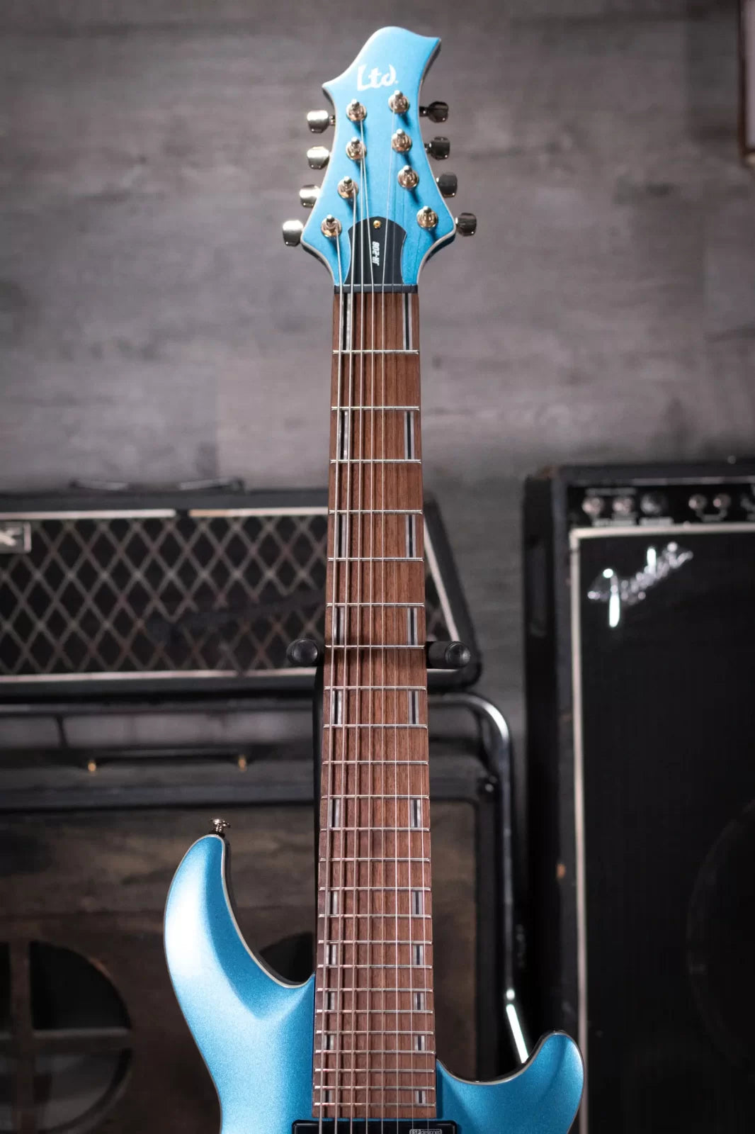 ESP LTD Javier Reyes JR-208 Electric Guitar - Pelham Blue