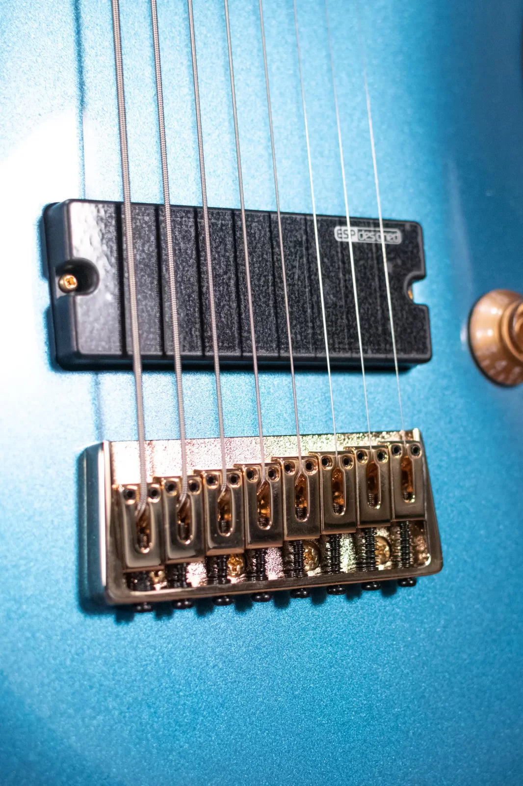 ESP LTD Javier Reyes JR-208 Electric Guitar - Pelham Blue