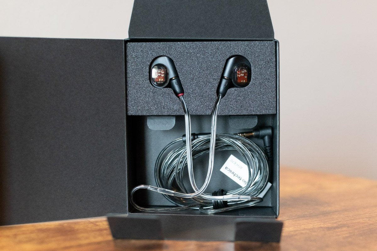 new Audio Technica ATH E70 In Ear Monitor Headphones haggertys 07