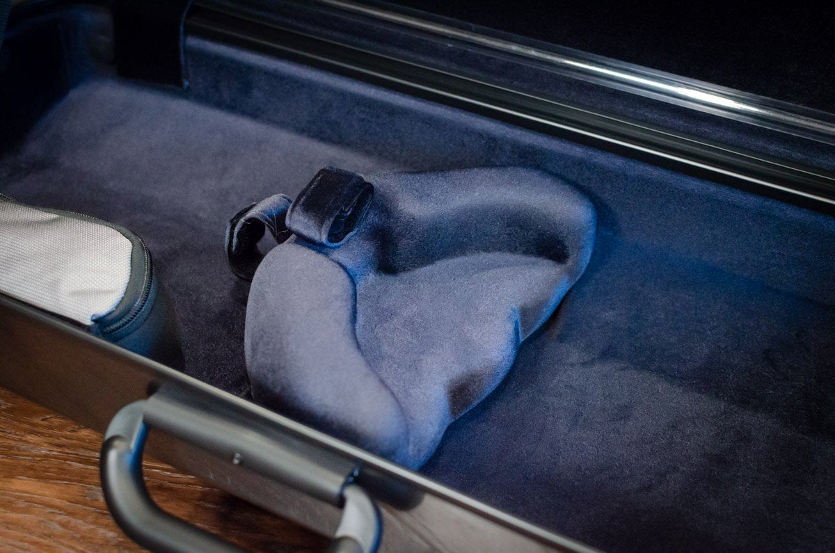 BAM Hightech Oblong Viola Case - Tweed