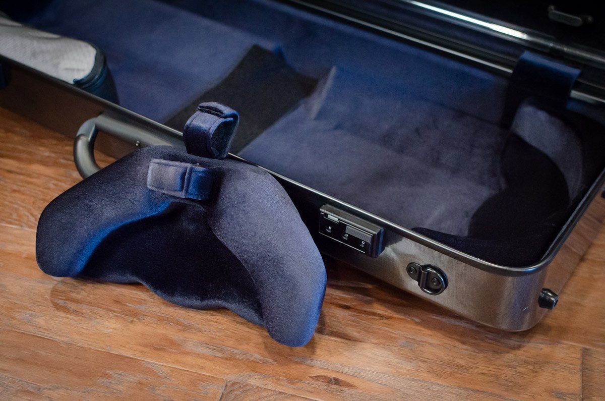 BAM Hightech Oblong Viola Case - Tweed