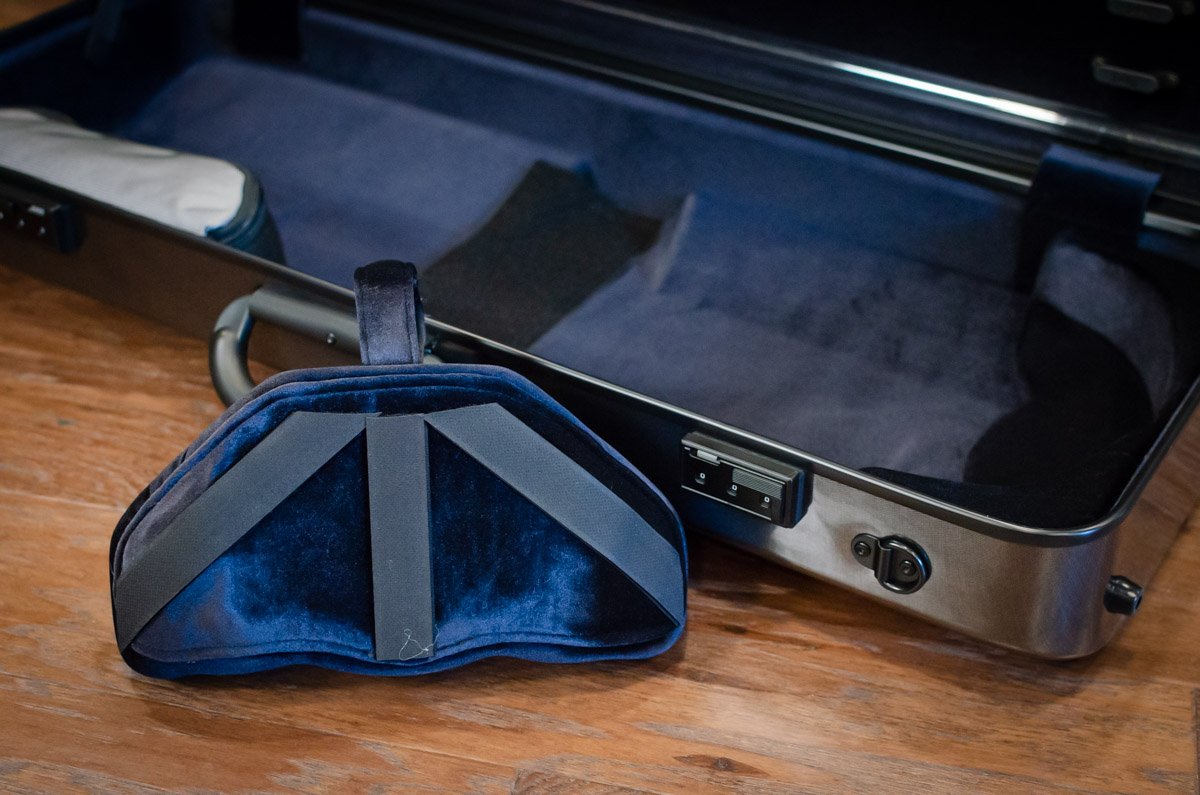 BAM Hightech Oblong Viola Case - Tweed