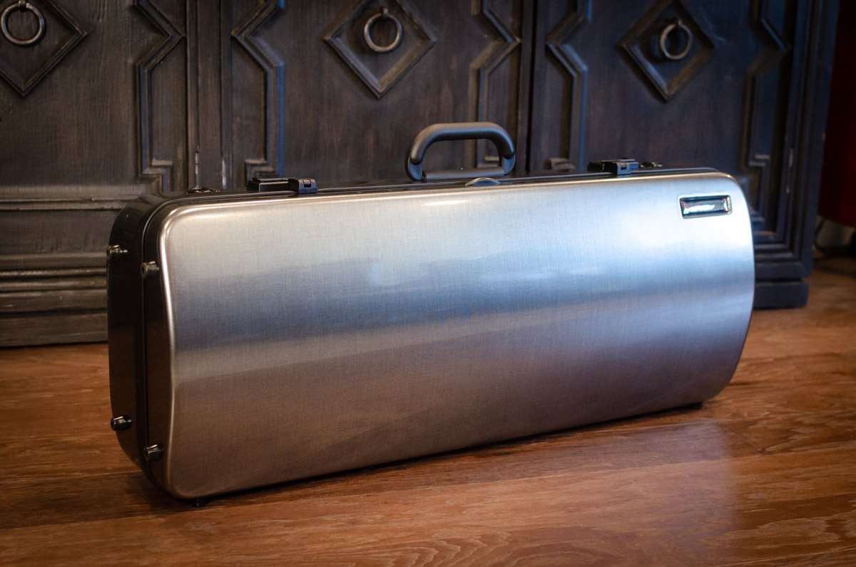 BAM Hightech Oblong Viola Case - Tweed