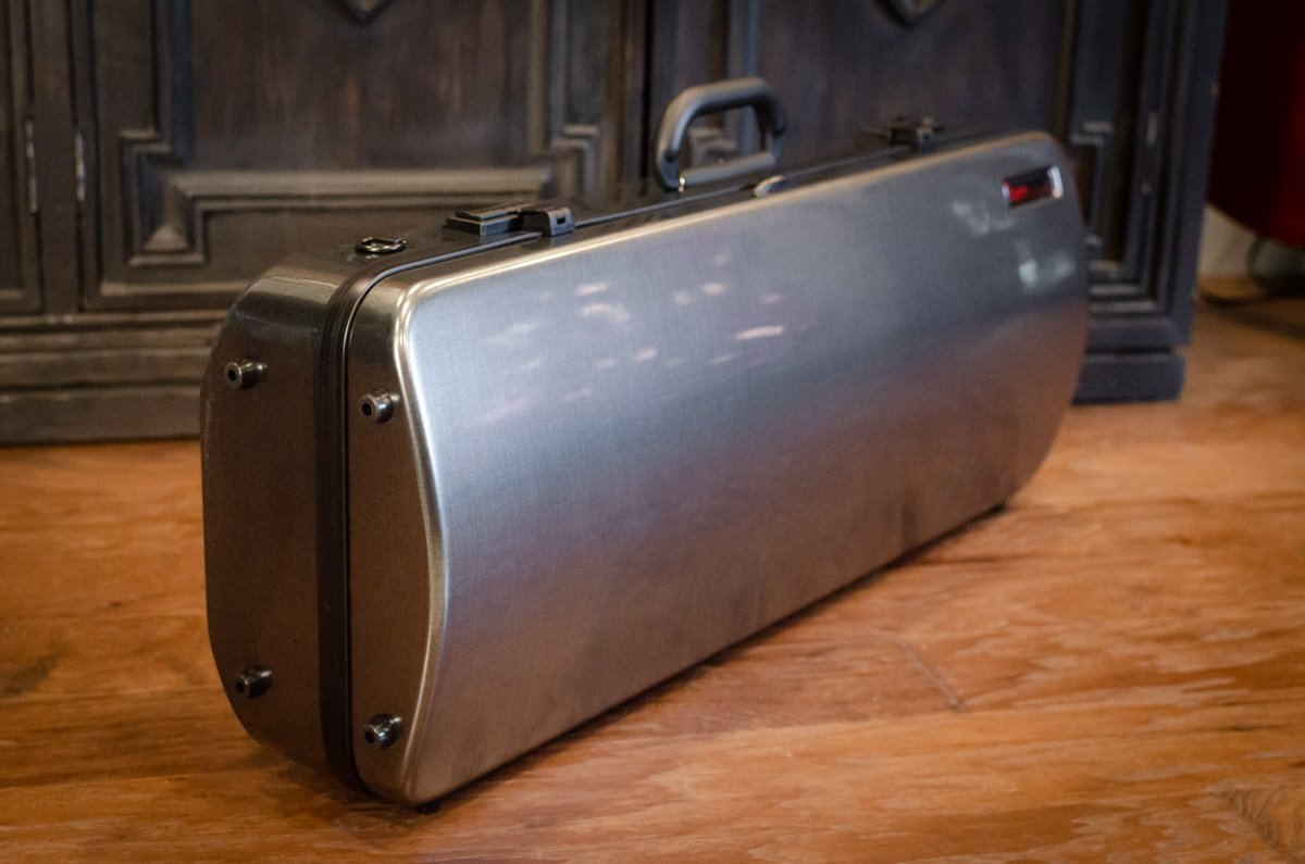 BAM Hightech Oblong Viola Case - Tweed