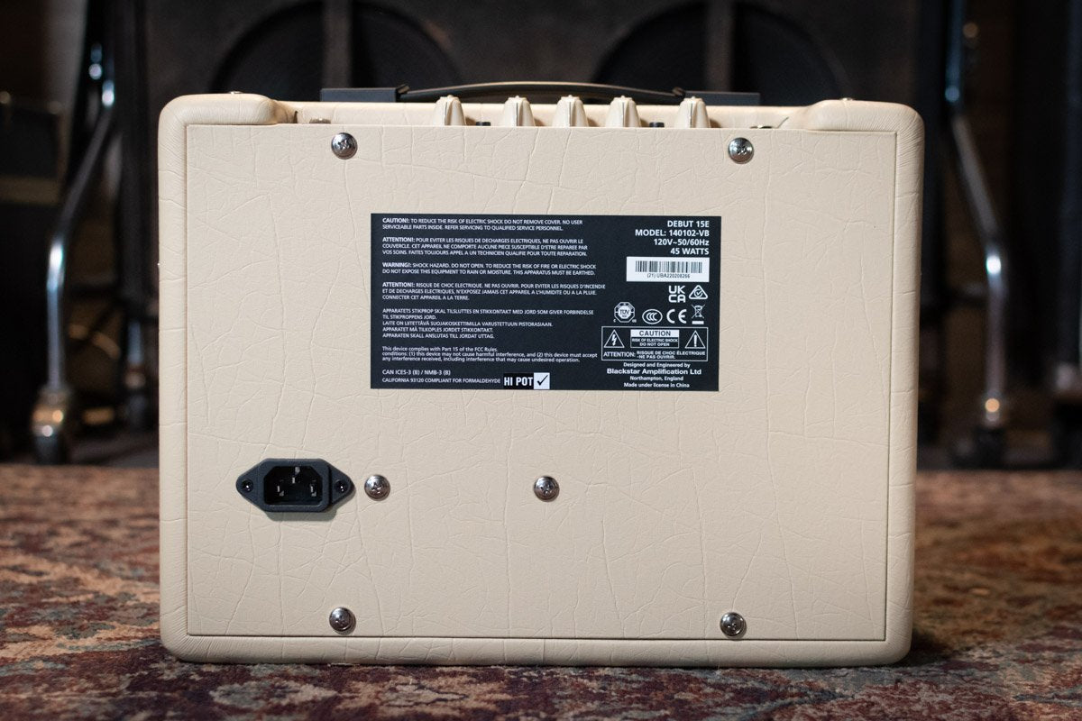 new Blackstar Debut 15E Guitar Amplifier 15w haggertys 4