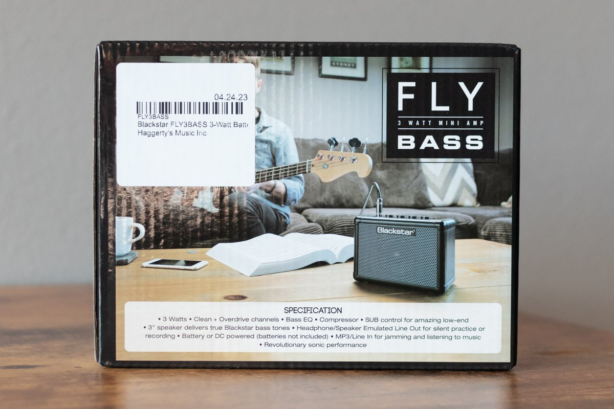 Blackstar FLY3BASS 3-Watt Battery Powered Bass Amplifier