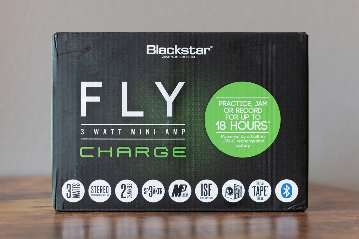 Blackstar FLY3BTCHARGE 3-Watt Bluetooth Guitar Amplifier w/ Rechargeable Battery