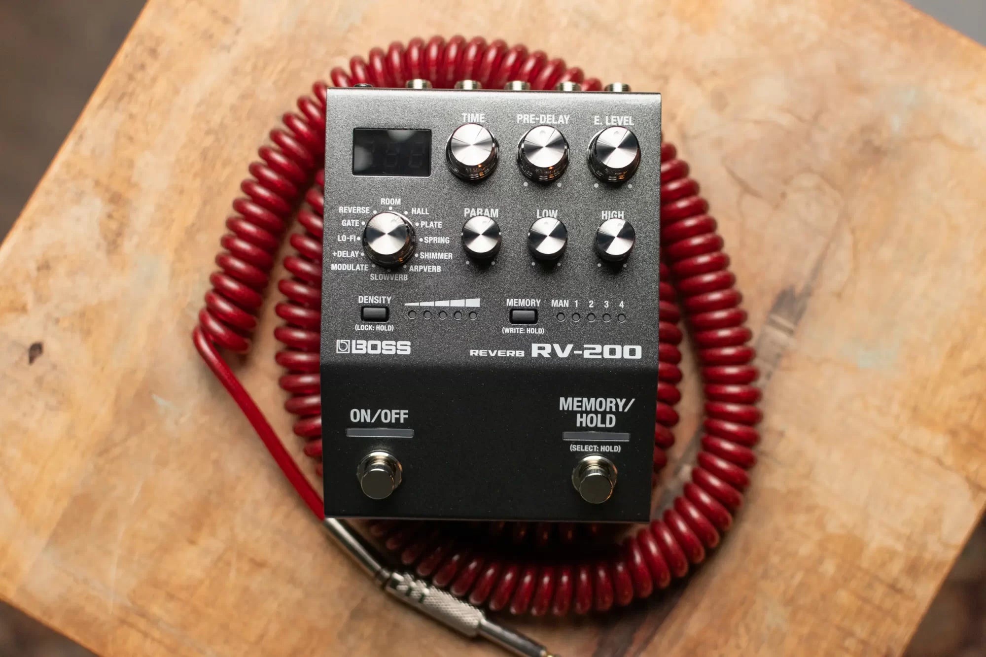 Boss RV-200 Reverb Pedal