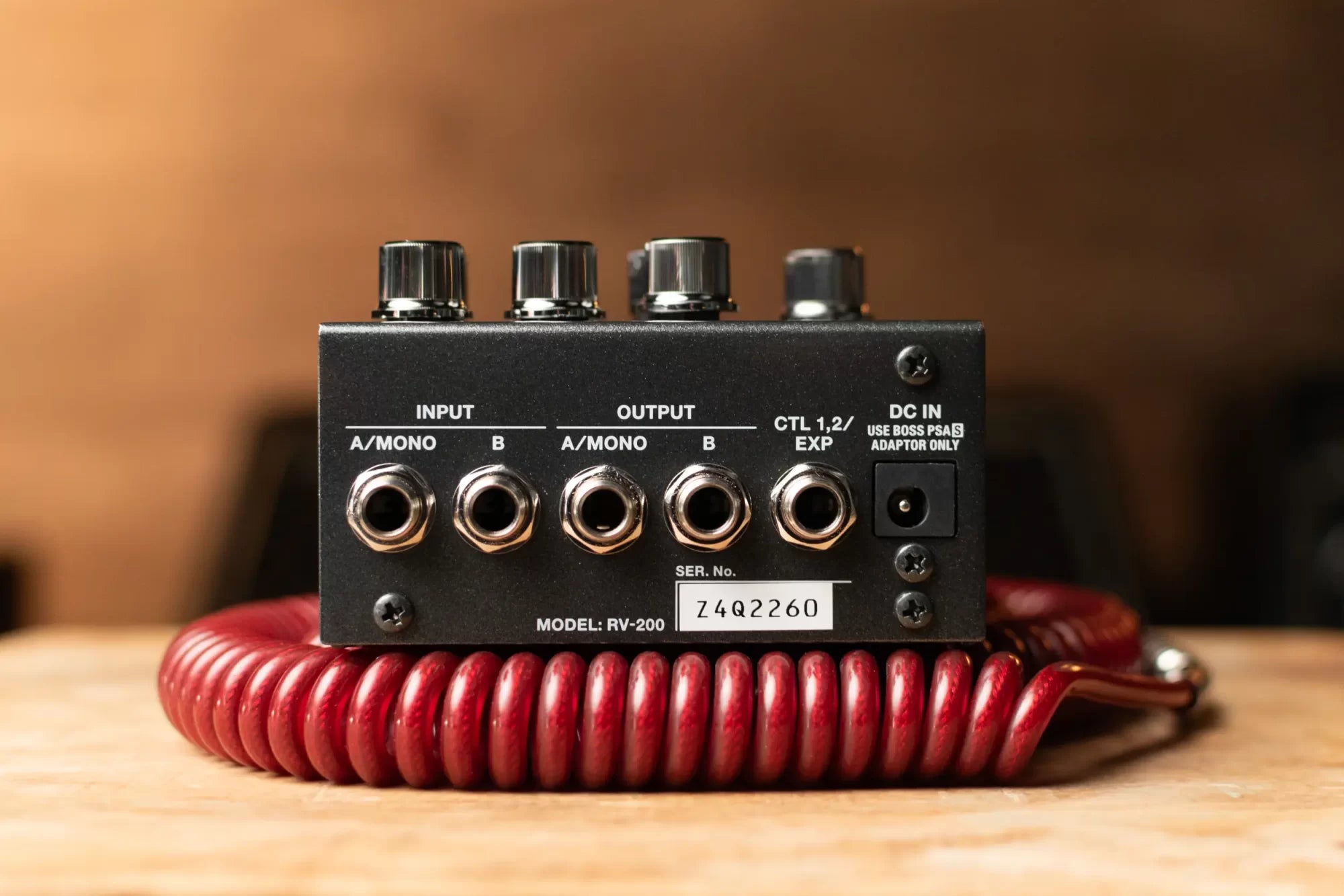 new Boss RV 200 Reverb Pedal haggertys 5