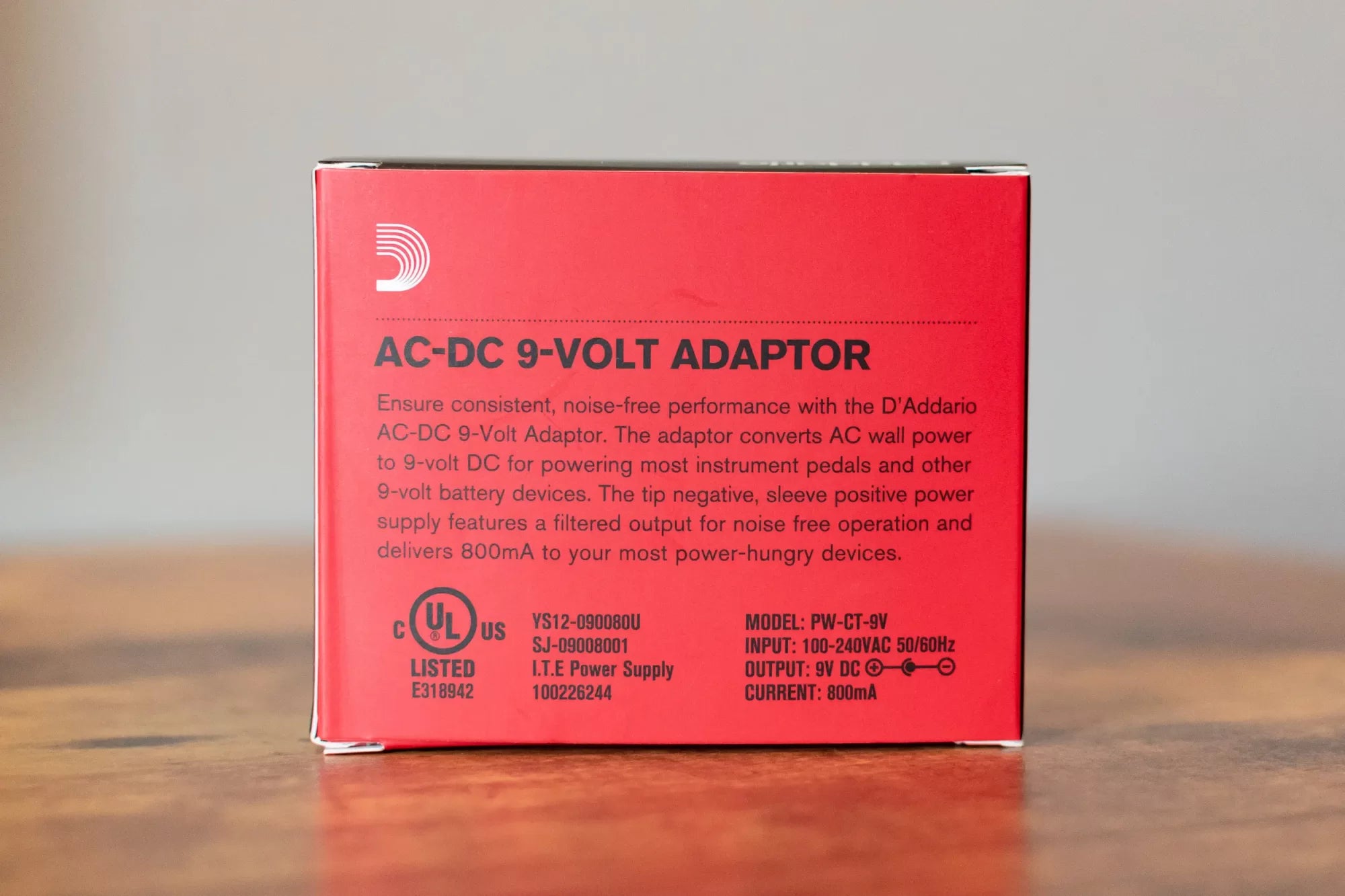 D'Addario 9v Power Adaptor