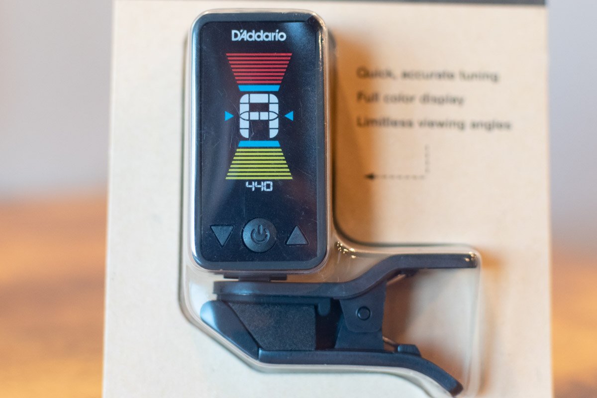 D'Addario Eclipse Headstock Tuner - Black