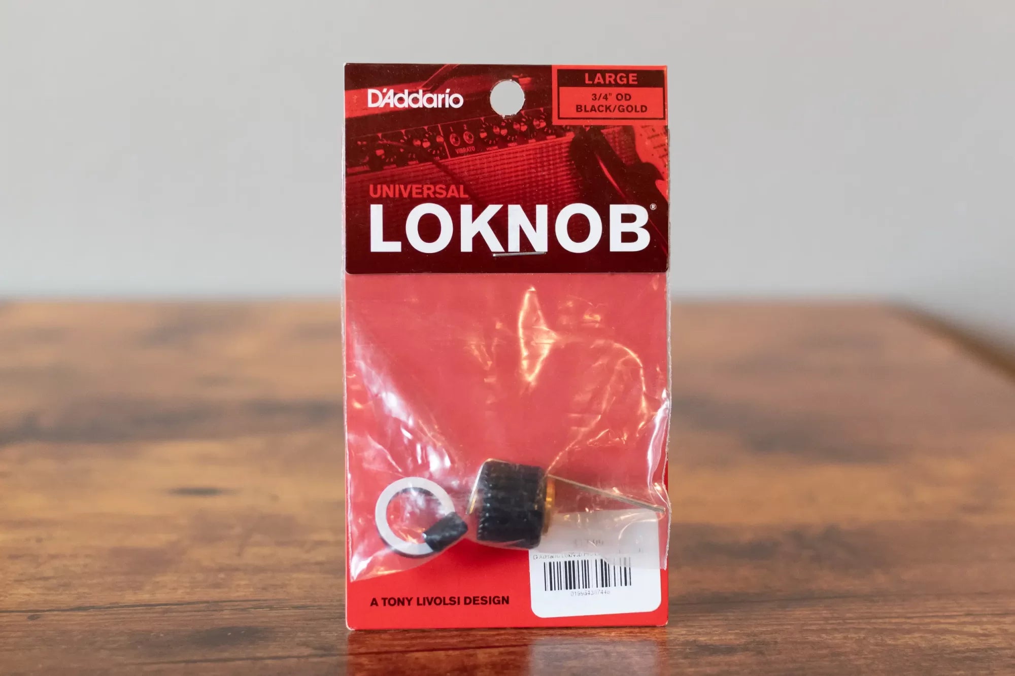 D’Addario LokNob Large - Black/Gold