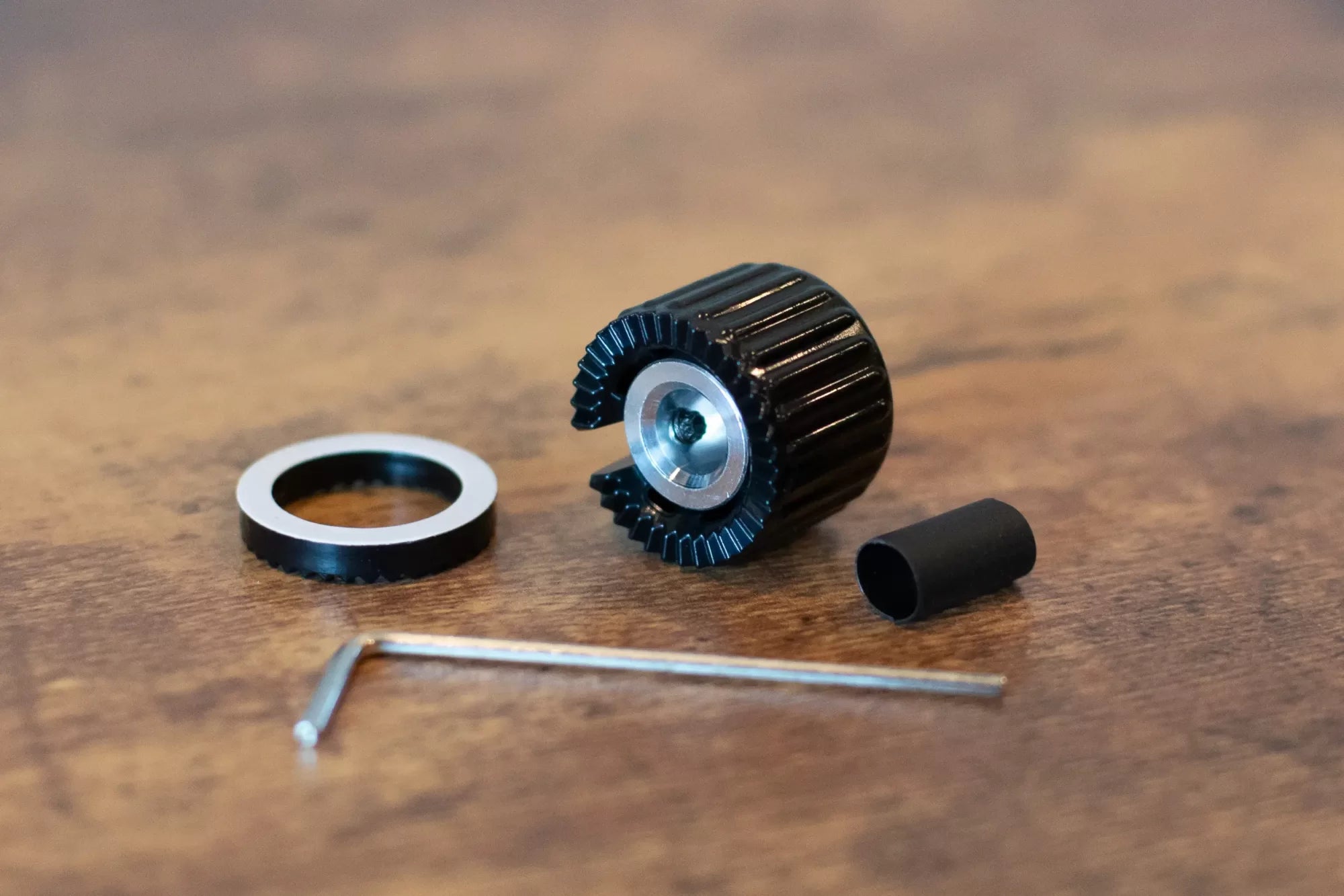 D’Addario LokNob Large - Black/Silver