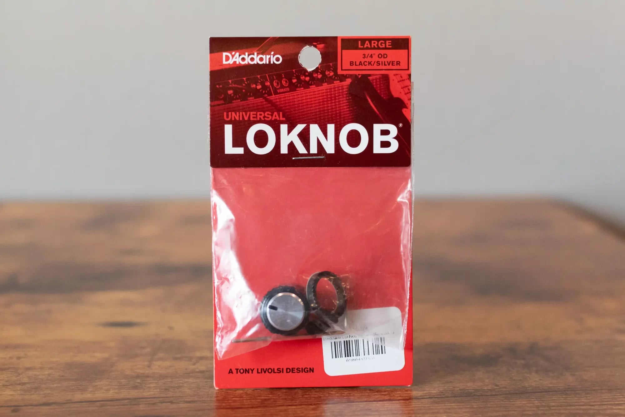 D’Addario LokNob Large - Black/Silver