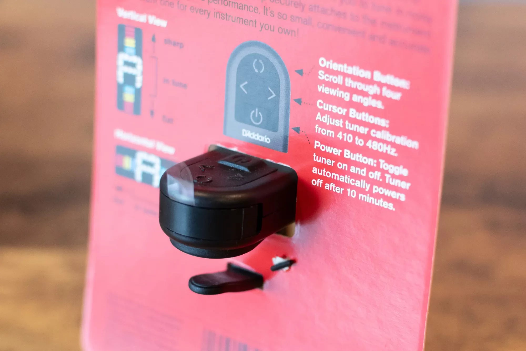 D'Addario Micro Headstock Tuner
