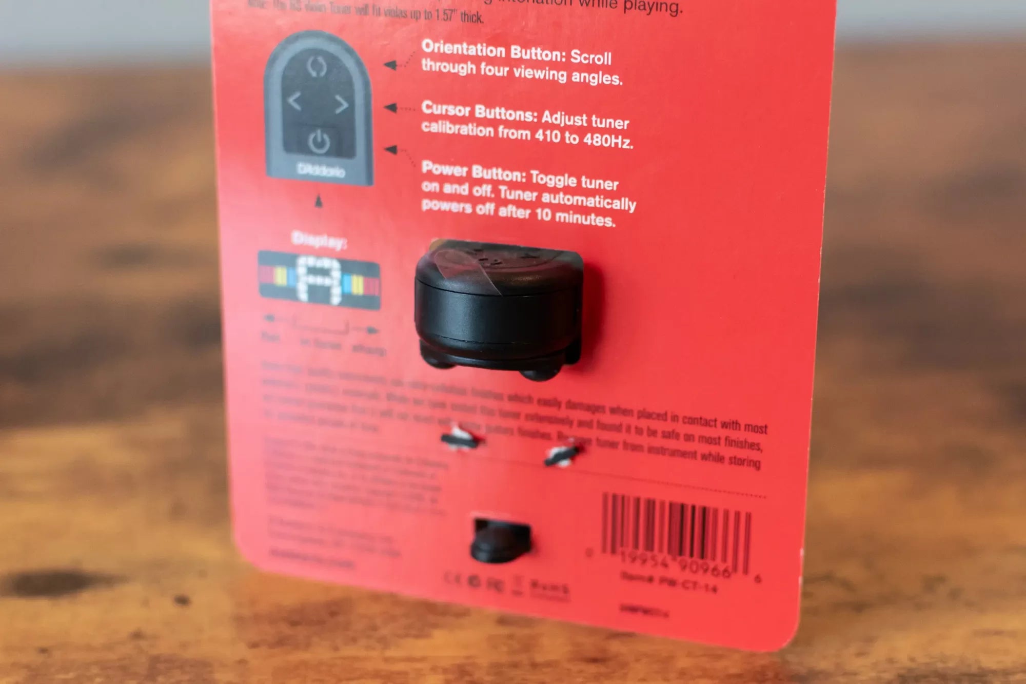 D'Addario Micro Violin Tuner