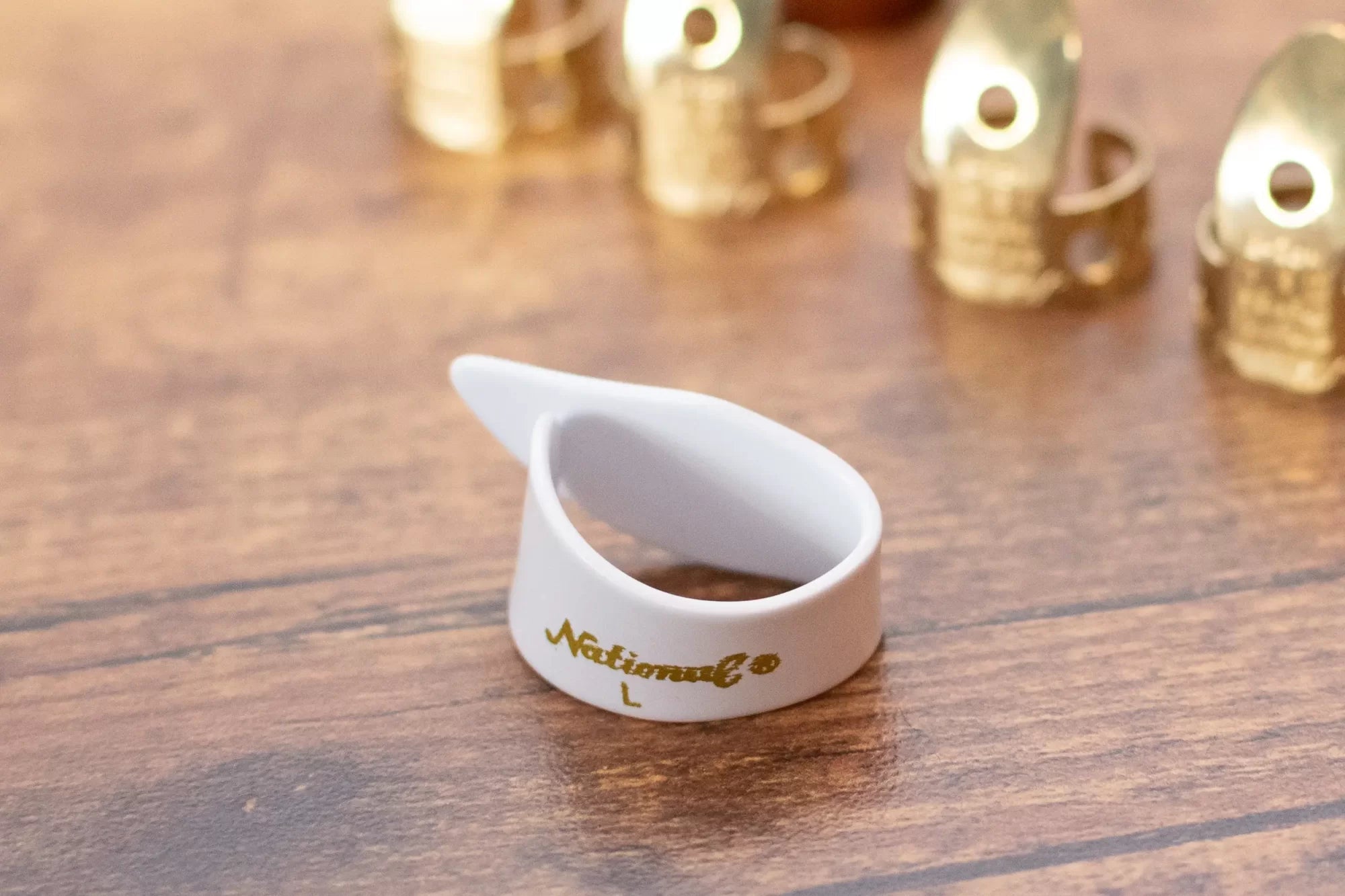 D'Addario National Brass Finger Pick Bundle - 6 pack