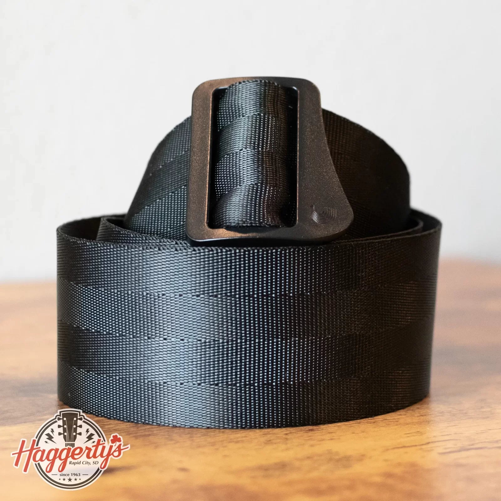 new D Addario Nylon Classical Guitar Strap Black haggertys 1