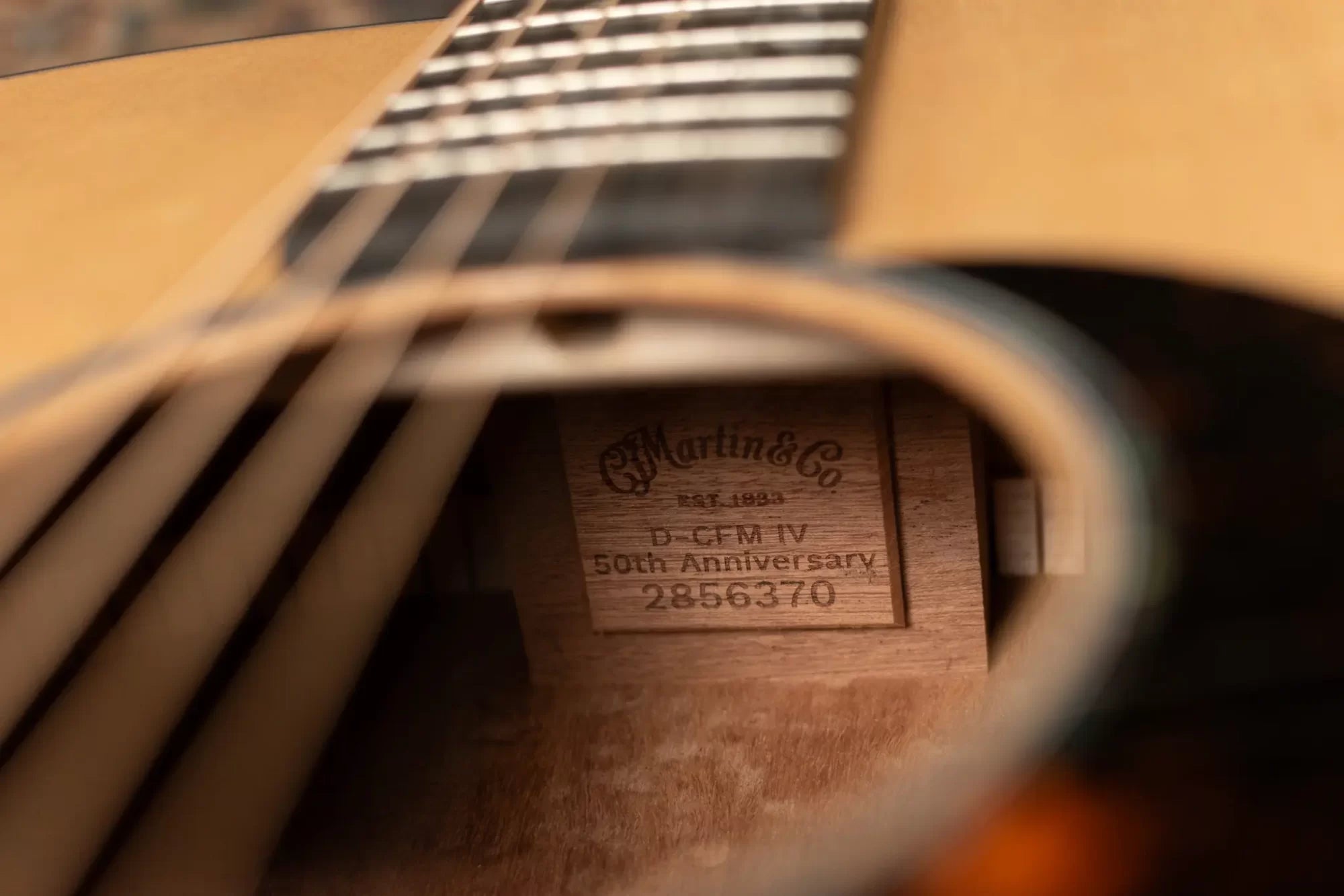 Martin D-CFM IV 50th Anniversary Dreadnought with Molded Hardshell Case