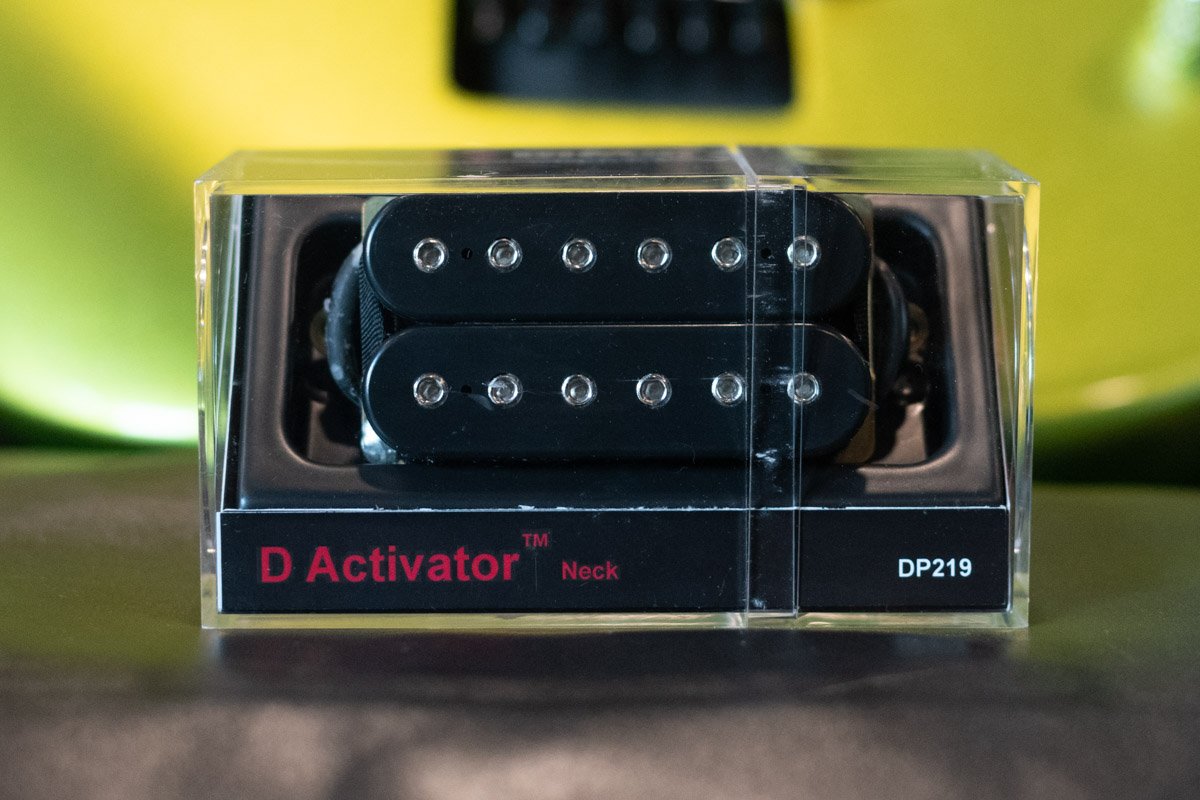 DiMarzio D Activator Neck Pickup - Black - DP219