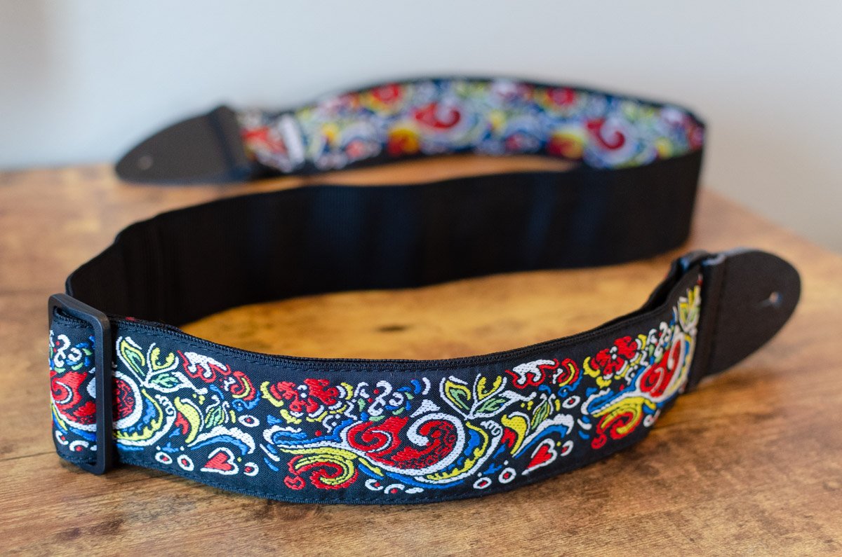 Dunlop Jimi Hendrix Love Drops Guitar Strap