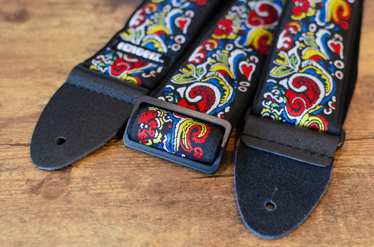 Dunlop Jimi Hendrix Love Drops Guitar Strap