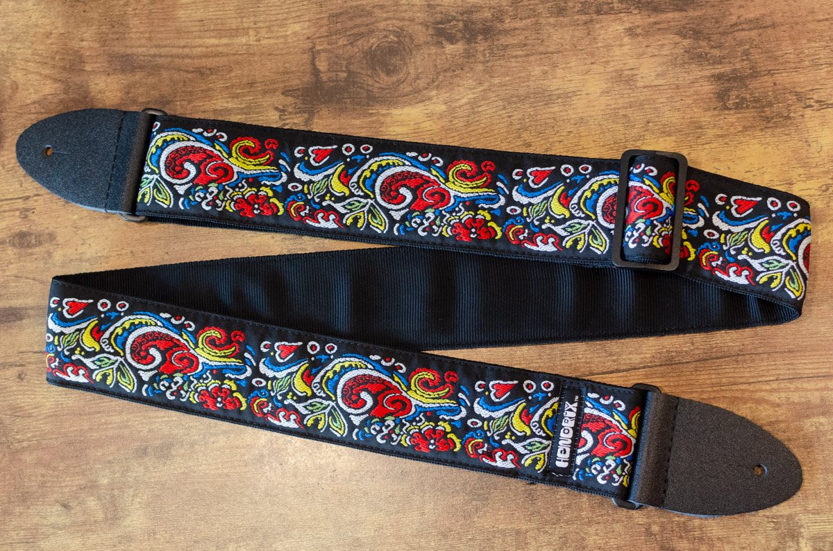 Dunlop Jimi Hendrix Love Drops Guitar Strap