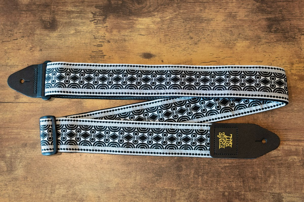 Ernie Ball Beatnik Black Jacquard Strap