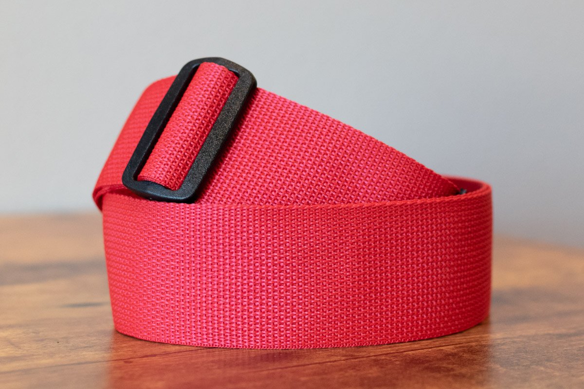 Ernie Ball P04040 Polypro Guitar Strap Red