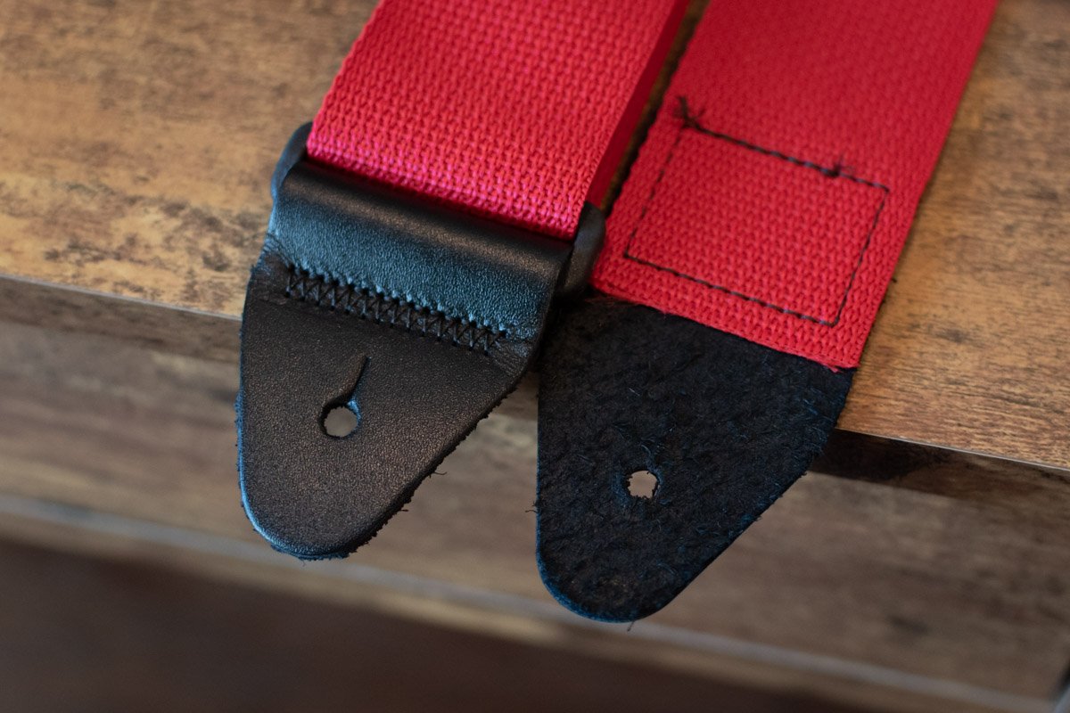 Ernie Ball P04040 Polypro Guitar Strap Red
