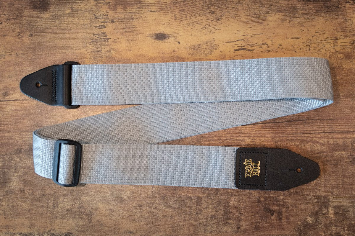 Ernie Ball P04046 Polypro Guitar Strap Gray
