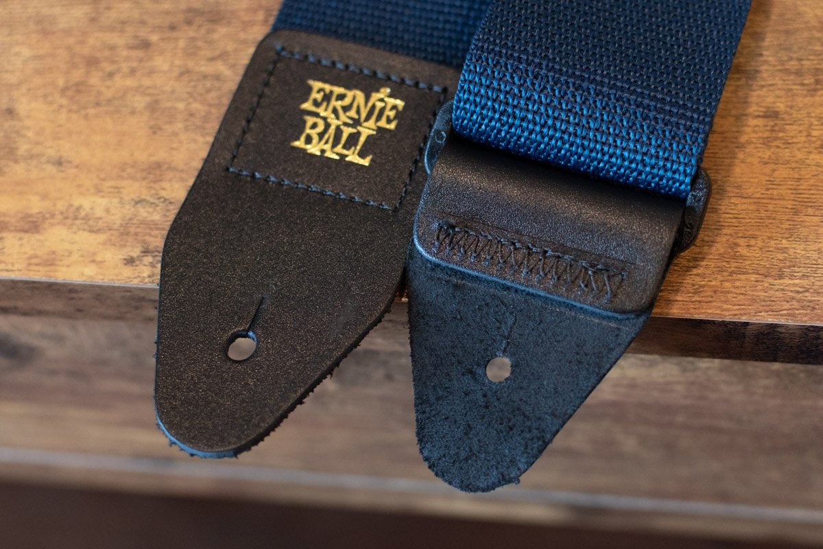 new ERNIE BALL P04049 EB POLYPRO GUITAR STRAP NAVY BLUE haggertys 5