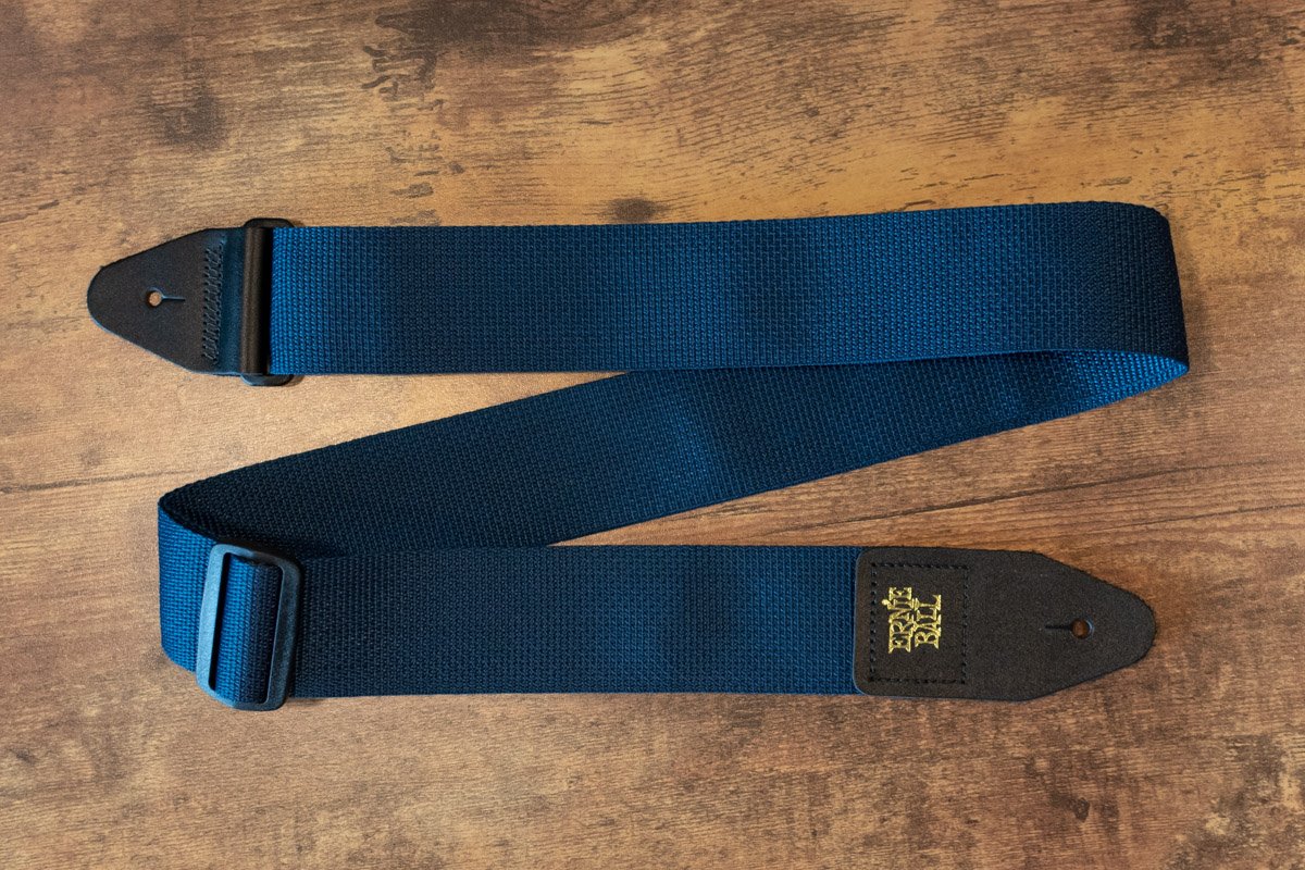 new ERNIE BALL P04049 EB POLYPRO GUITAR STRAP NAVY BLUE haggertys 7