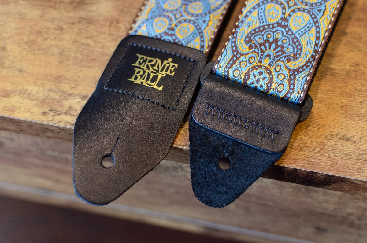 new ERNIE BALL P04098 IMPERIAL PAISLEY JACQUARD GUITAR STRAP haggertys 5