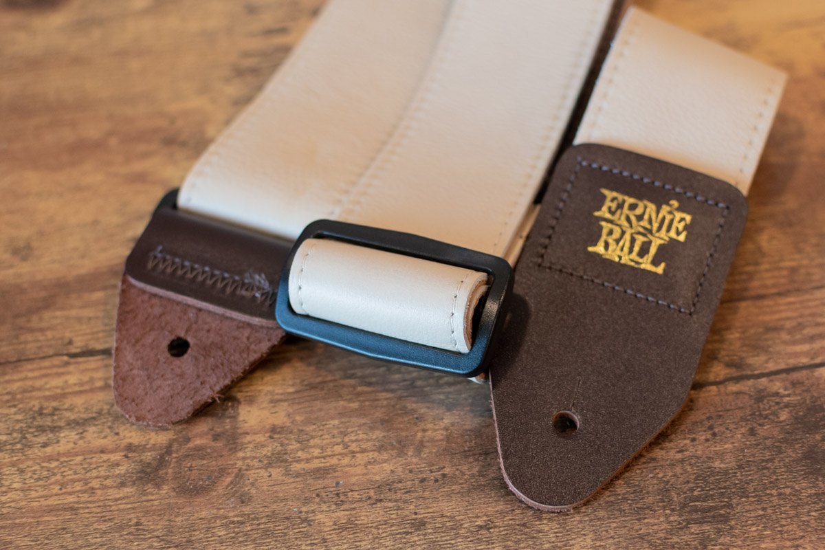 Ernie Ball P04136 Tri-Glide Leather Strap Tan