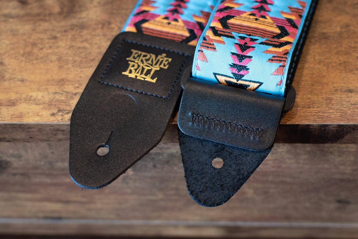 new ERNIE BALL P05323 ALBUQUERQUE NOON JACQUARD GUITAR STRAP haggertys 5