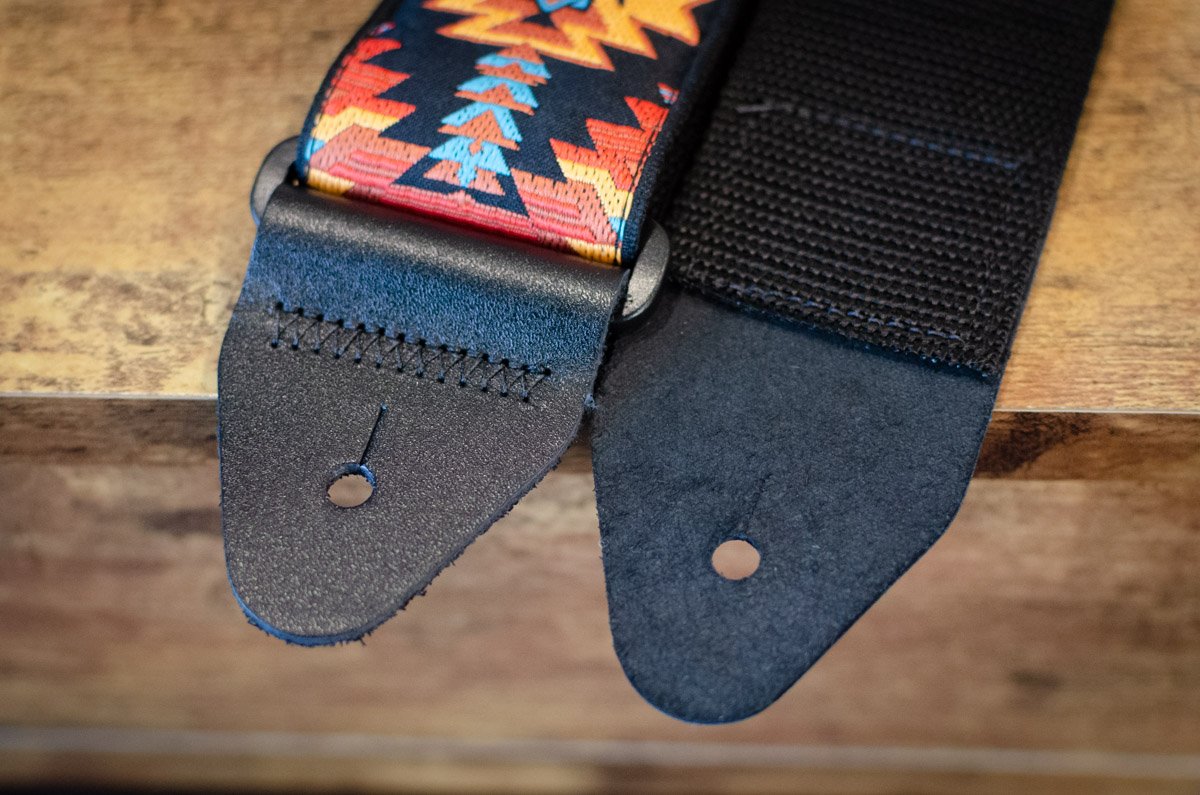 new ERNIE BALL P05324 ALBUQUERQUE SUNSET JACQUARD GUITAR STRAP haggertys 6