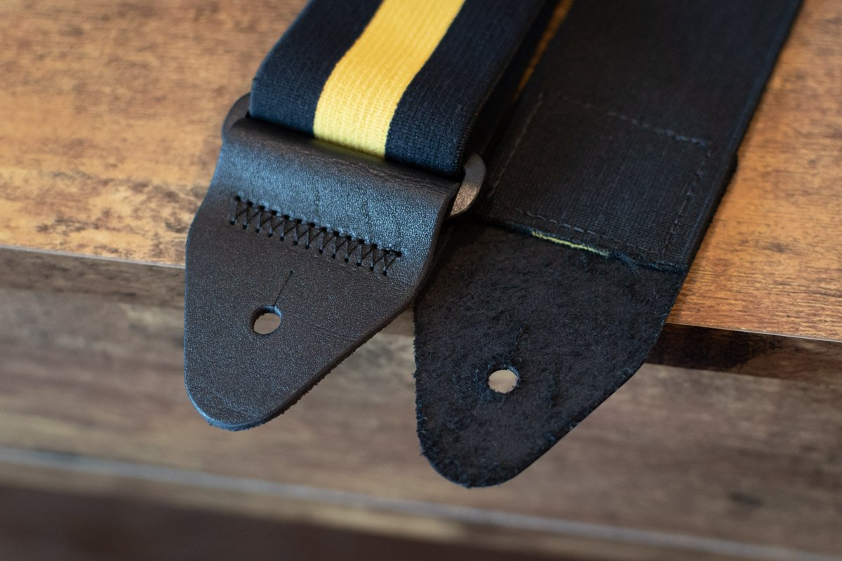 new ERNIE BALL P05328 STRETCH COMFORT RACER YELLOW GUITAR STRAP haggertys 6