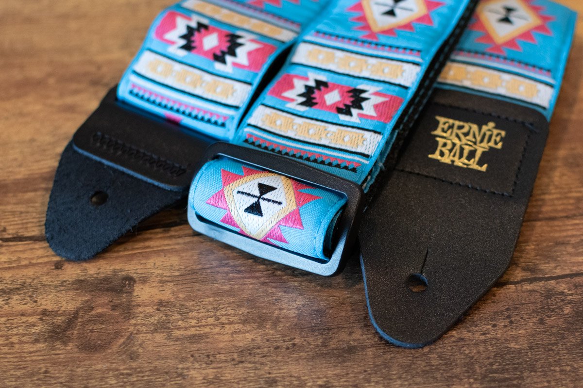 new ERNIE BALL SEDONA BLUE STRAP haggertys 4