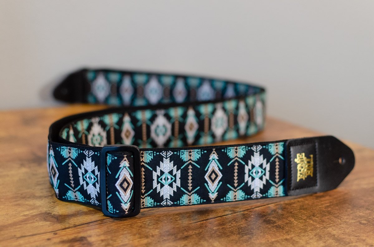 Ernie Ball Southwestern Turquoise Guitar Strap