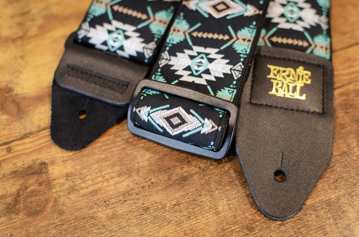 new ERNIE BALL SOUTHWESTERN TURQUOISE STRAP haggertys 4