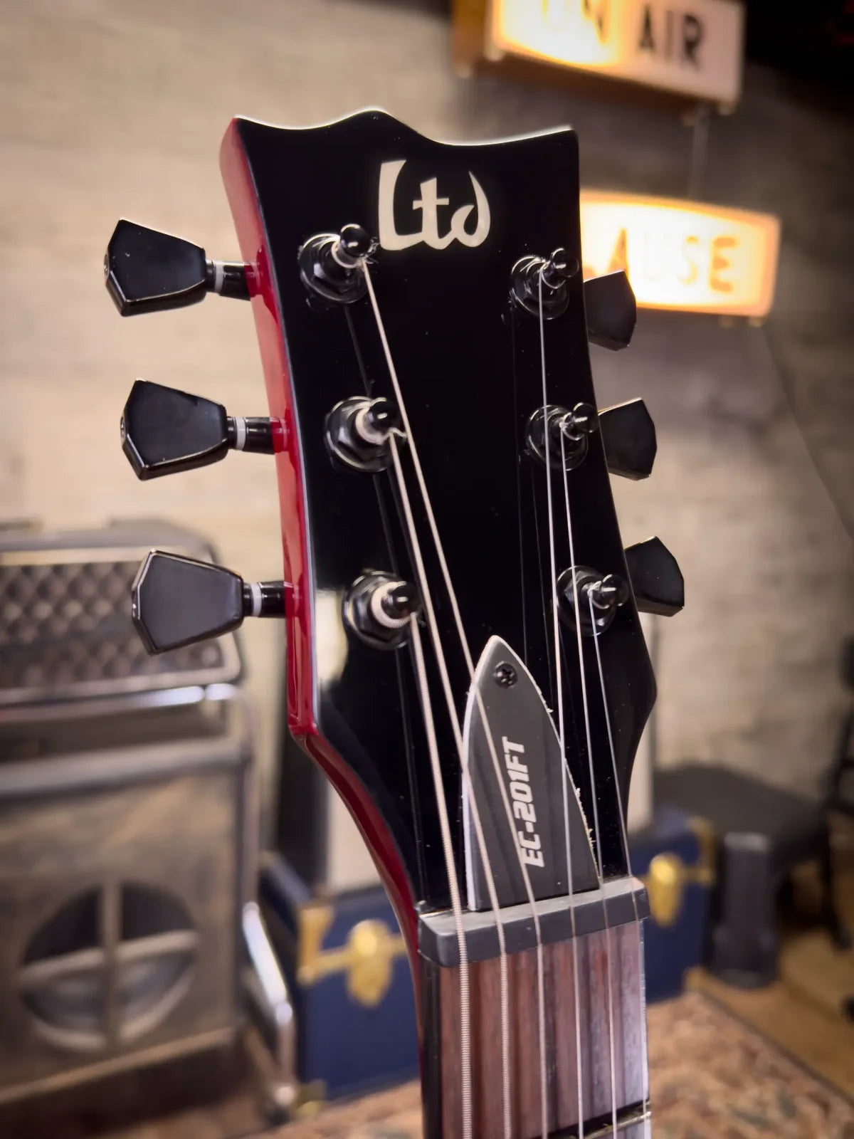 ESP LTD EC-201FT - See Thru Black Cherry