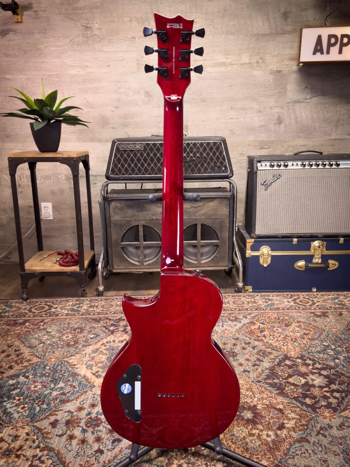 ESP LTD EC-201FT - See Thru Black Cherry