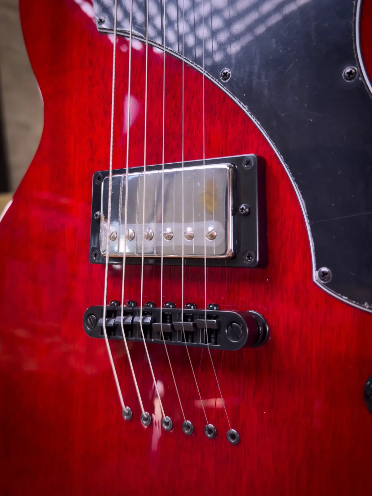 ESP LTD EC-201FT - See Thru Black Cherry