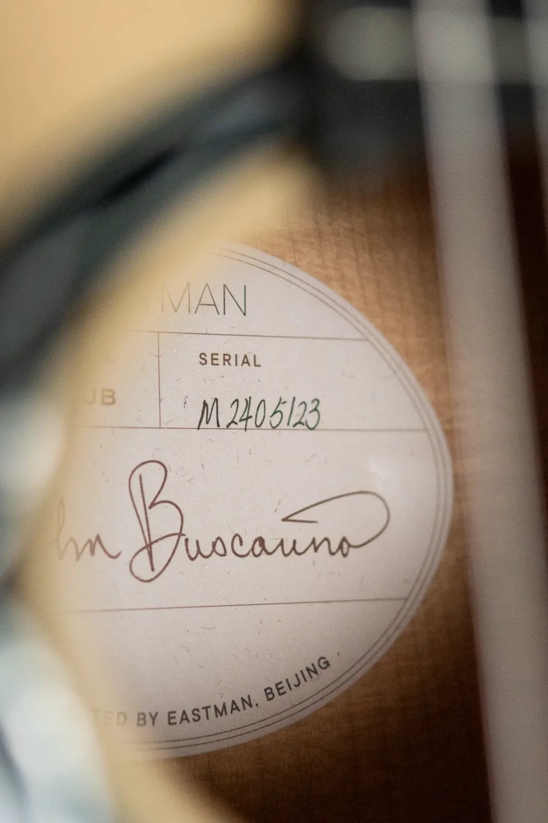 Eastman Cabaret-JB John Buscarino Classical Guitar with Hardshell Case