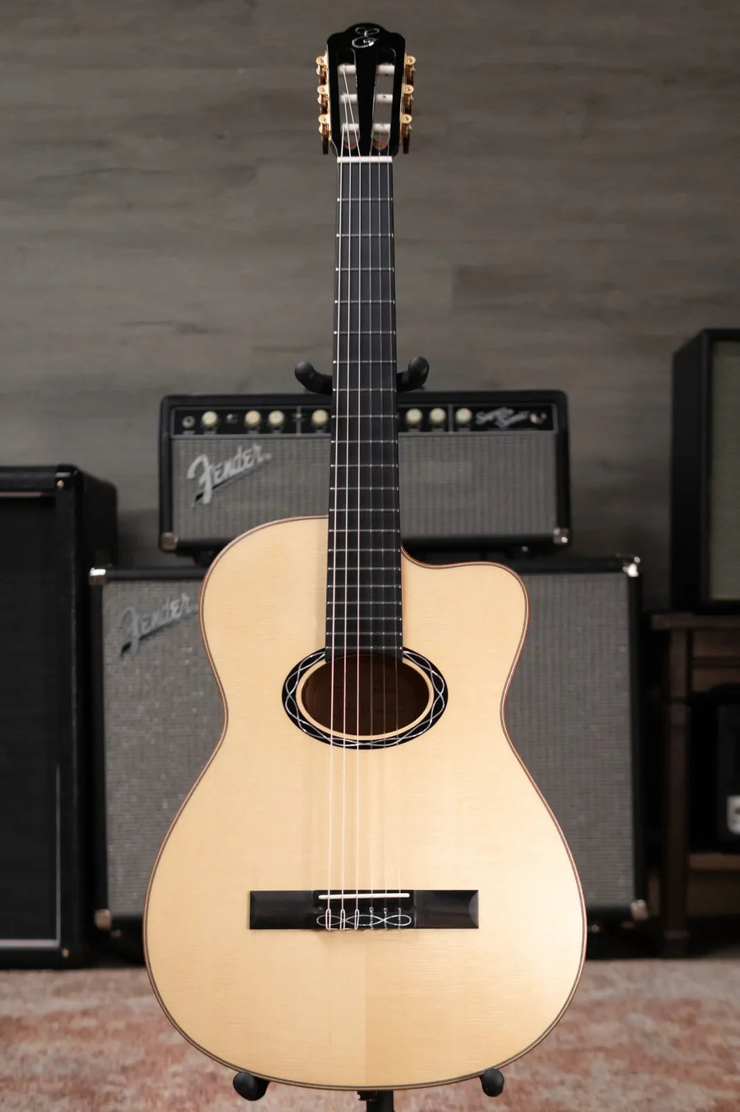 Eastman Cabaret-JB John Buscarino Classical Guitar with Hardshell Case